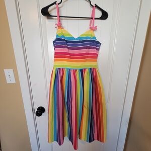 chinese dress ladies Over The Rainbow 50's Dress – Hell Bunny main image 1